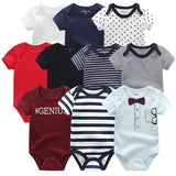 2020 Baby Rompers 5-pack infantil Jumpsuit Boy&girls clothes Summer High quality Striped newborn ropa bebe Clothing Costume