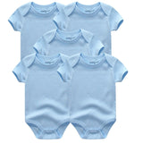 2020 Baby Rompers 5-pack infantil Jumpsuit Boy&girls clothes Summer High quality Striped newborn ropa bebe Clothing Costume