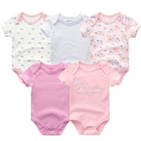 2020 Baby Rompers 5-pack infantil Jumpsuit Boy&girls clothes Summer High quality Striped newborn ropa bebe Clothing Costume