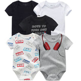 2020 Baby Rompers 5-pack infantil Jumpsuit Boy&girls clothes Summer High quality Striped newborn ropa bebe Clothing Costume